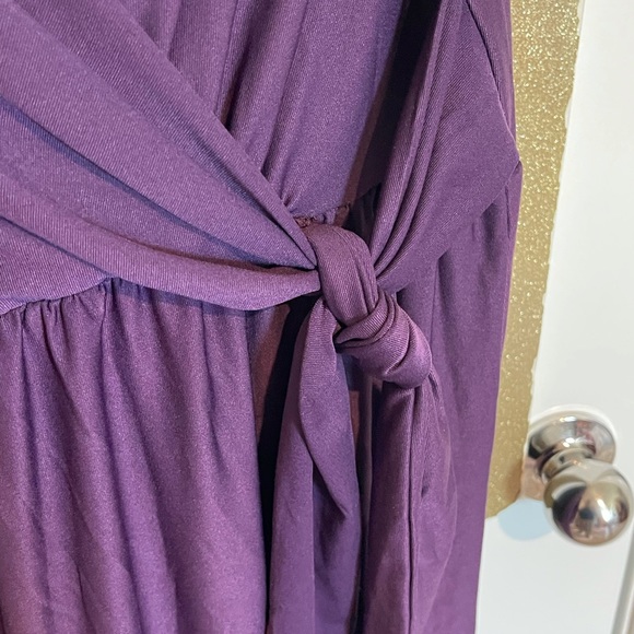 Signature Collection Faux Wrap Dress - Picture 4 of 4